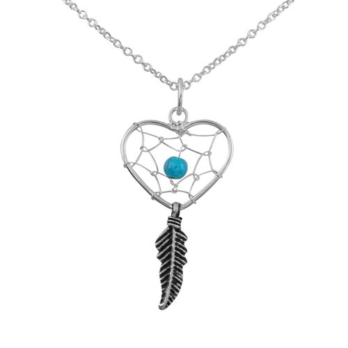 Heart Dreamcatcher Necklace