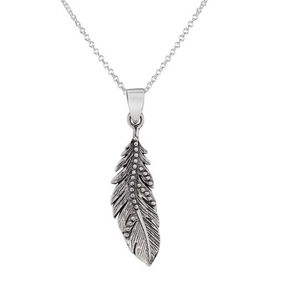 Beautiful Large Feather Necklace