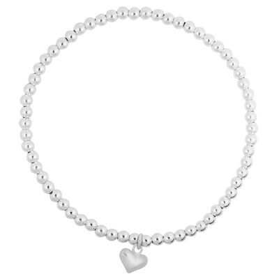 Pretty Heart Charm Bracelet