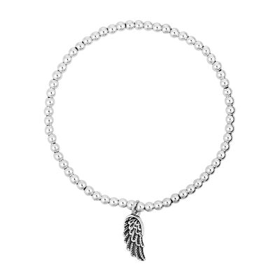 Bracelet à breloques aile d'ange