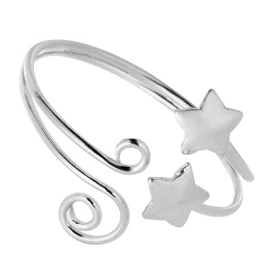 Bellissimo anello a forma di stelle