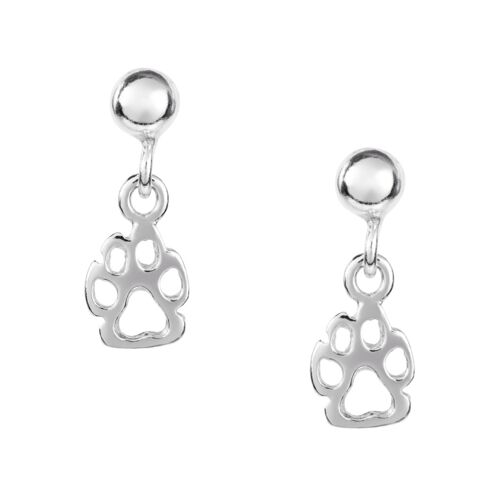 Pretty Dangling Paw Studs