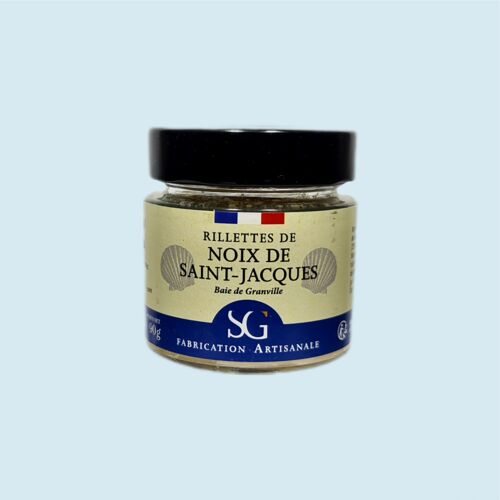 Rillettes de Noix de Saint Jacques 90 g -Baie de Granville