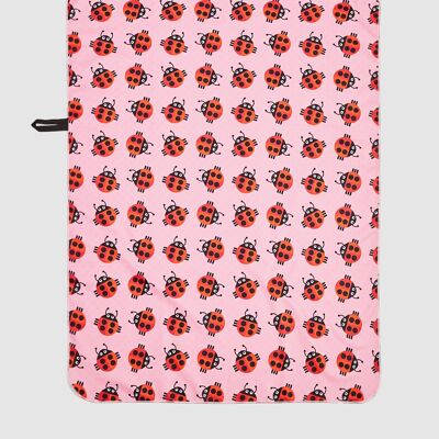 Ladybugs microfiber towel