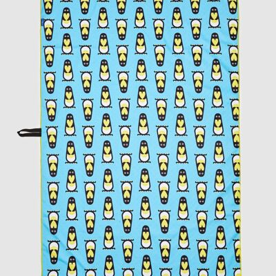 Penguins microfiber towel