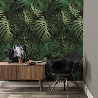 Bladeren behang Monstera Roll (97.4 x 280 cm)