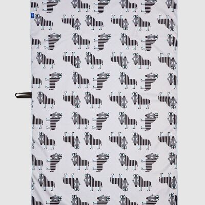 Zebras microfiber towel