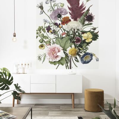 Behangpaneel Wild Flowers, 142.5 x 180 cm 142.5 x 180 cm (3 sheets)