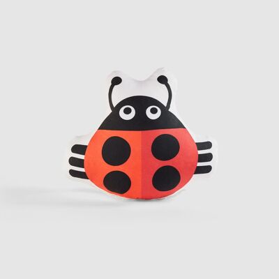 Coussin coccinelle