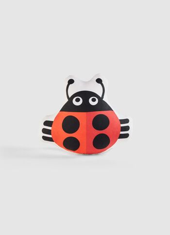 Coussin coccinelle 1