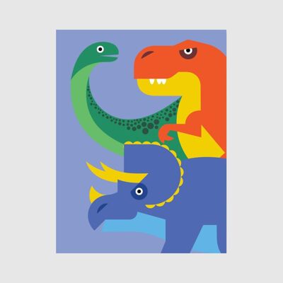Poster di dinosauri