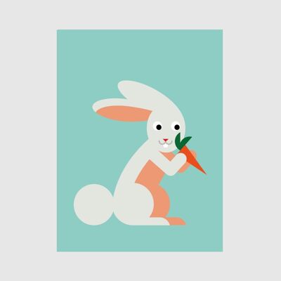 Poster di coniglio