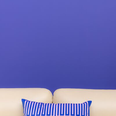 Cushion cover ELIOS pink&blue