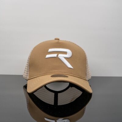 Repwear Fitness Mesh Trucker Cap Beige