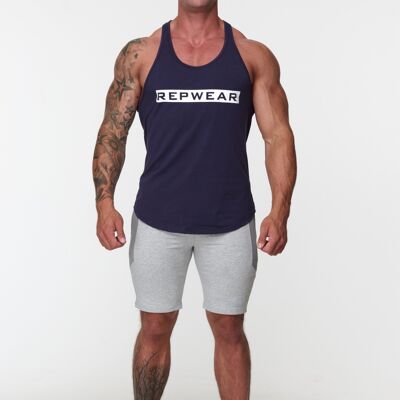 Repwear Fitness Signature Stringer Navy