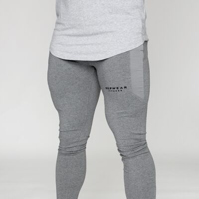 Repwear Fitness ProFit Marl Grey Fitted Bottoms