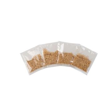 Lot de 4 sachets de granulés parfumants pour aspirateur au citron TopFilter 2