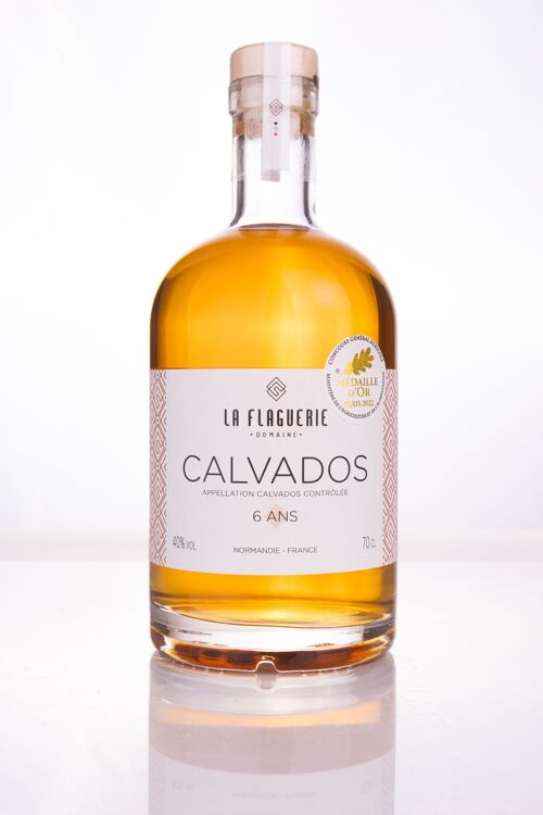 CALVADOS 6 years old Organic 70cl