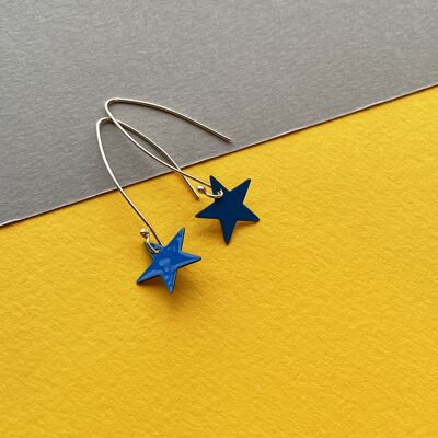 Dangly Drop Earrings Star