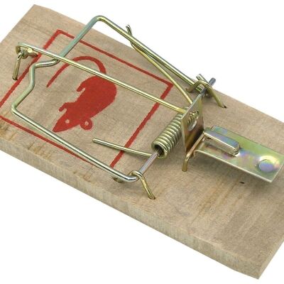 Set of 2 Fackelmann wooden mouse traps