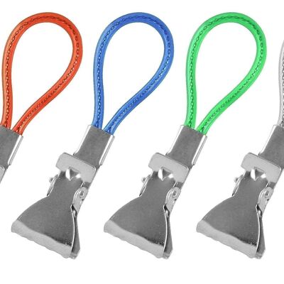 Set of 6 multicolored Fackelmann Tecno hanging clips