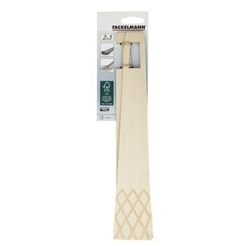 Pince de cuisine et spatules de cuisine 2 en 1 en bois FSC Fackelmann Eco Friendly 9