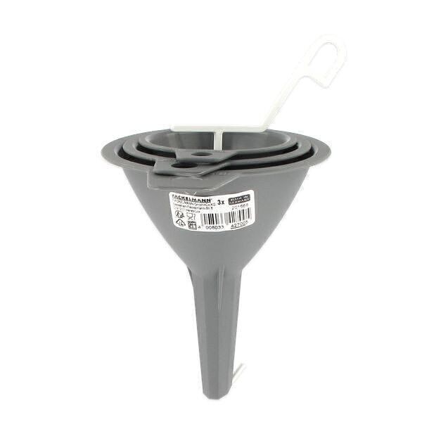 Set di 3 imbuti in plastica Fackelmann