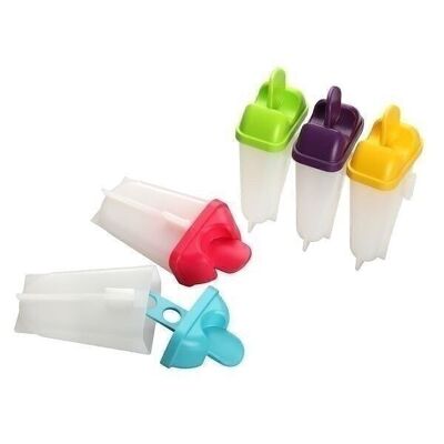 Set de 5 moldes para paletas caseras Fackelmann