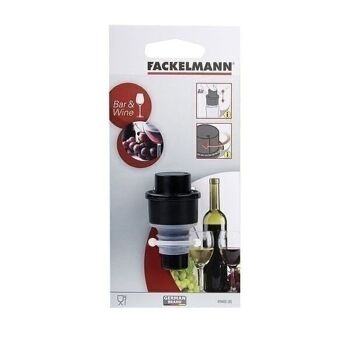 Bouchon de bouteille avec pompe vide air Fackelmann 2