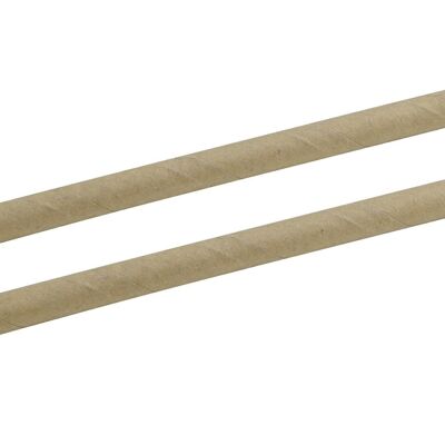 Box of 250 Fackelmann Eco Friendly brown paper straws