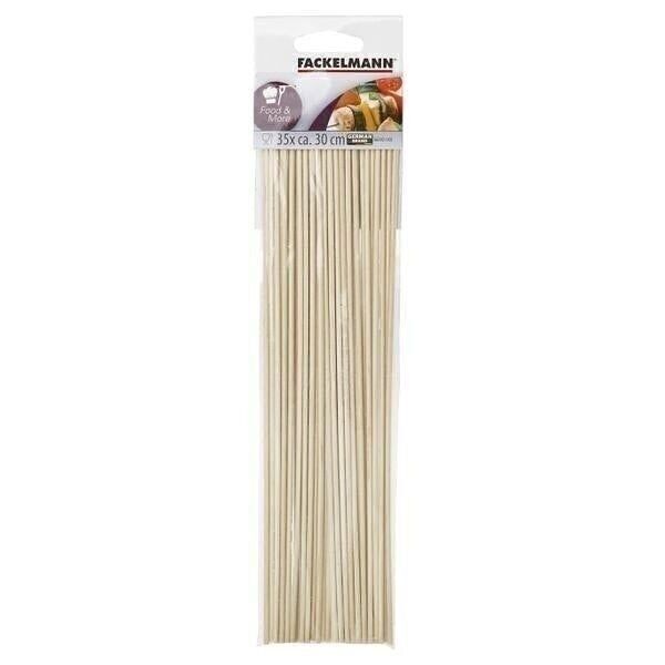 Set of 35 30 cm skewers Fackelmann Wood Edition