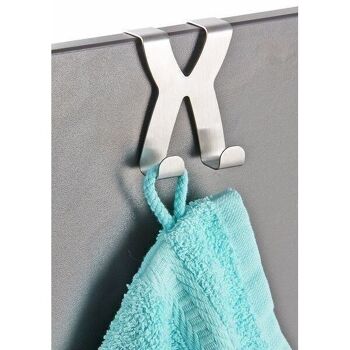 Crochet de porte inox Fackelmann Tecno 6