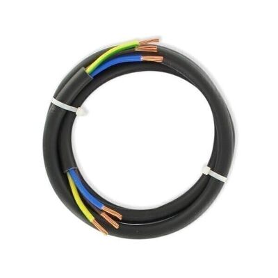 Câble électrique pour appareil électroménager type four ou plaque de cuisson 3G6 mm² Fackelmann