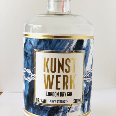 ARTWORK - London DRy Gin Navy Strength