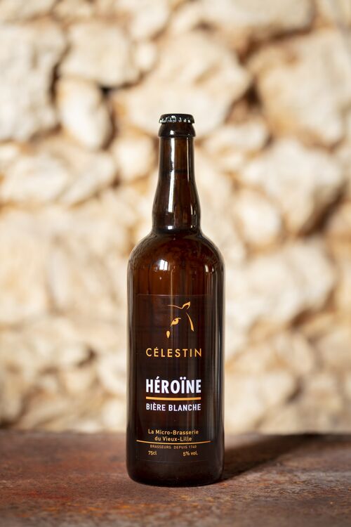 HEROINE Bière Blanche 5% Vol. 75cl