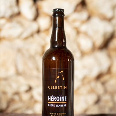 HEROINE Cerveza Blanca 5% Vol. 75cl