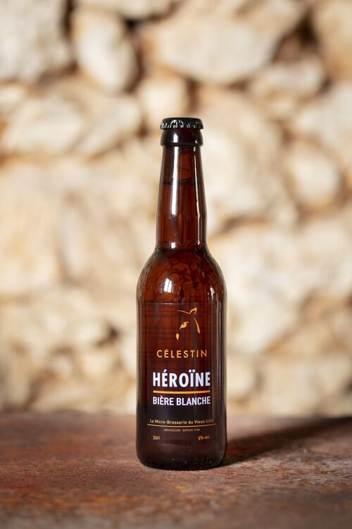 HEROINE Bière Blanche à 5% Vol. 33cl