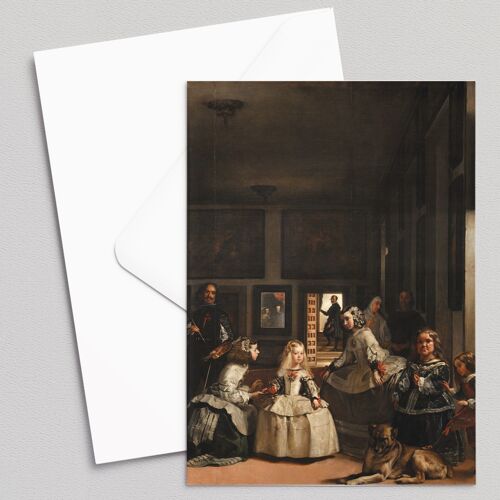 Las Meninas - Diego Velázquez - Greetings Card