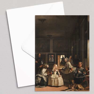 Las Meninas - Diego Velázquez - Biglietto di auguri