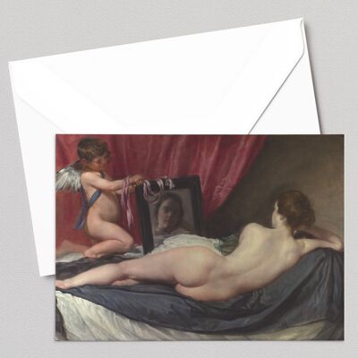 La Venere Rokeby - Diego Velázquez - Biglietto di auguri