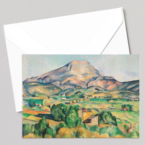 Mont Sainte-Victoire - Paul Cézanne - Greetings Card
