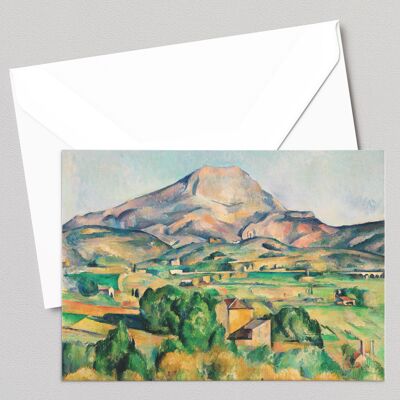 Mont Sainte-Victoire - Paul Cézanne - Tarjeta de felicitación
