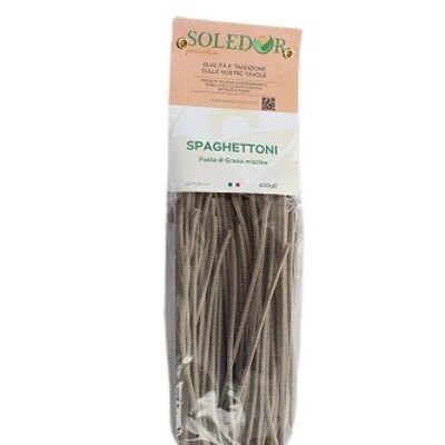 PASTA - SPAGHETTONI GRANO MISCHIO / MIX GRAIN  500 g