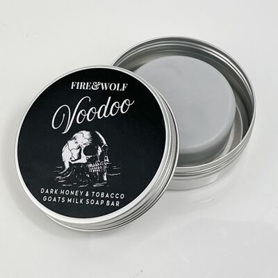 Saponetta al latte di capra Voodoo | Miele Scuro & Tabacco