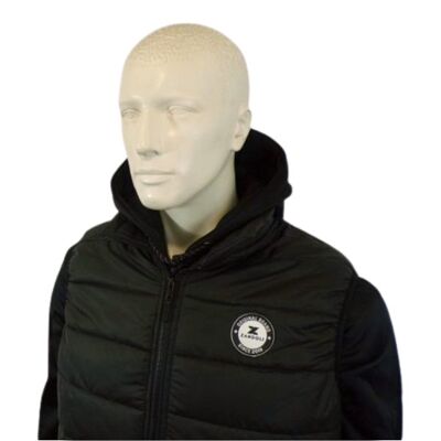 Black Padded Gilet