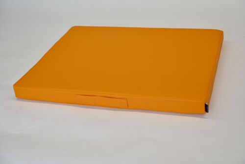 100x80 orange Orthopädische Hundematratze Lexie XL