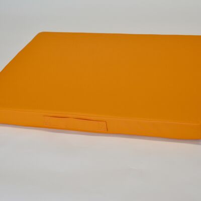 100x80 orange Orthopädische Hundematratze Lexie XL