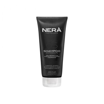 NERA' Pantelleria SHAMPOO 05 – CHAMPÚ FORTIFICANTE Con hojas de Eucalipto y extractos de Bardana