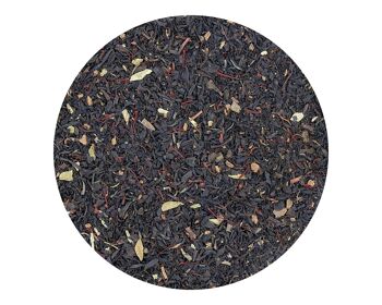 Herbes Yalda-Euphoria- Thé noir et safran- 18 sachets de thé PLA Pyramid 2