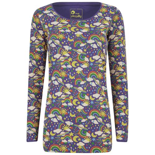 WOMEN'S FITTED TOP - COSMIC WEATHER